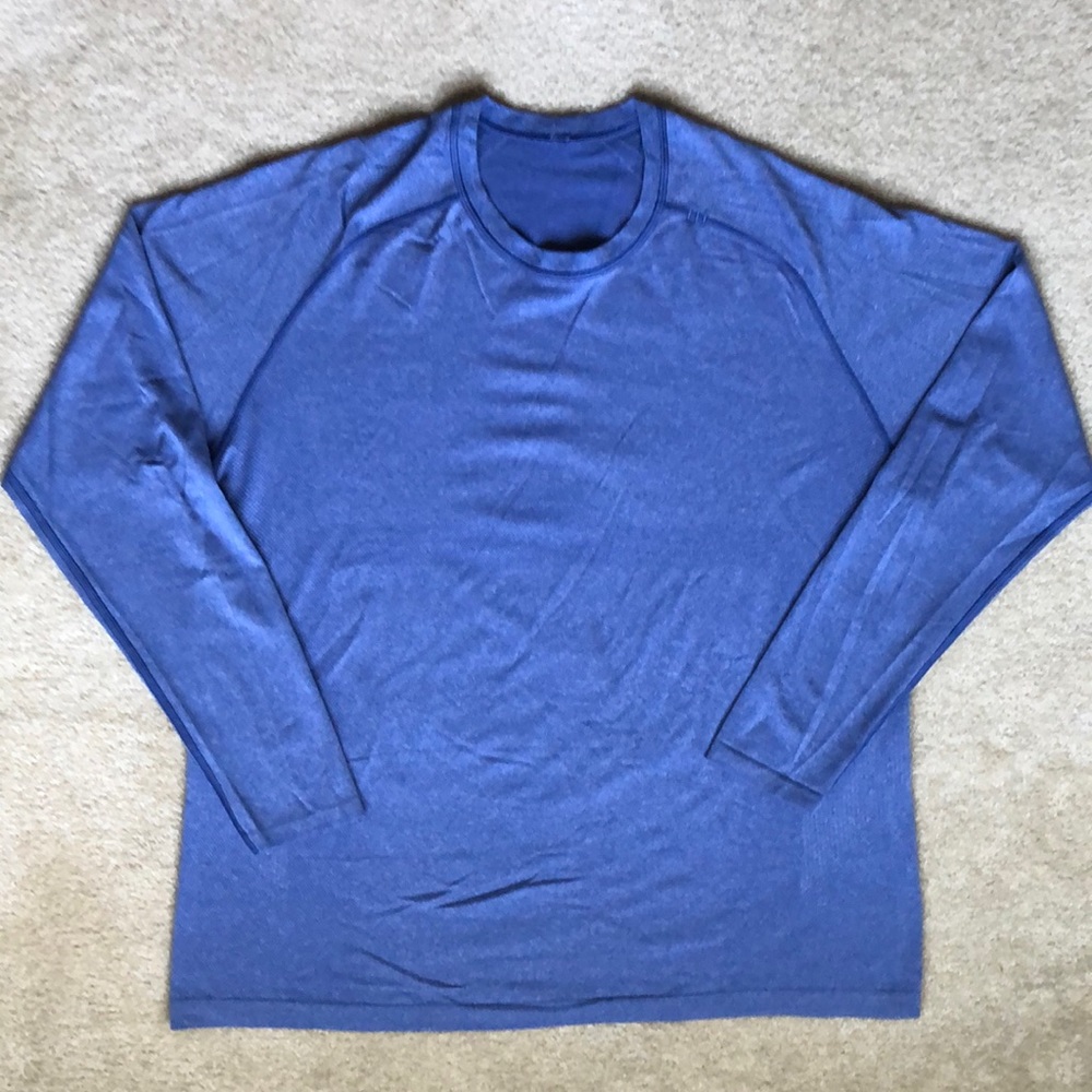 Lululemon athletica Men’s XXL Blue Long Sleeve Shirt